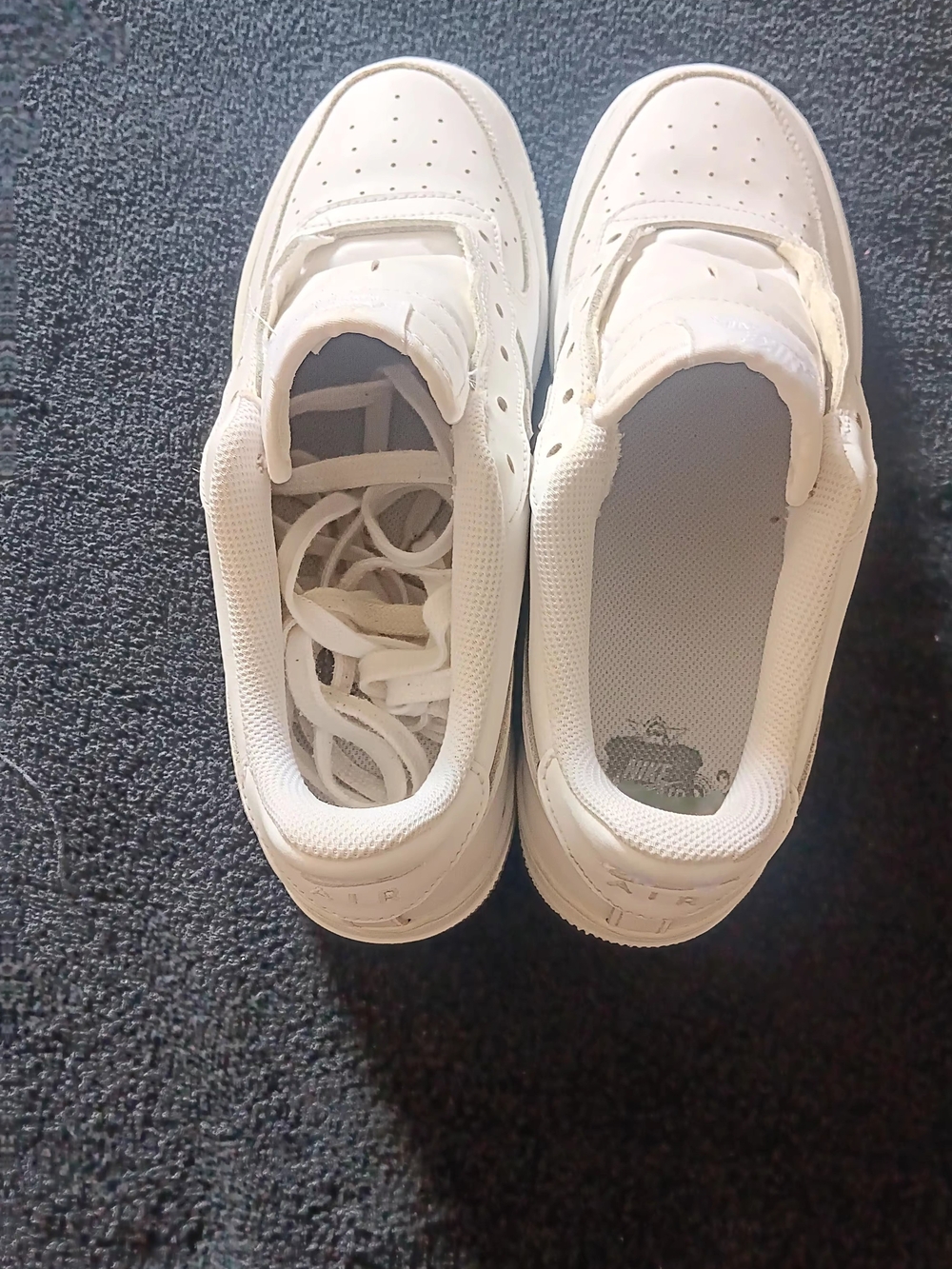 Nike Kids White Low-Top Sneakers